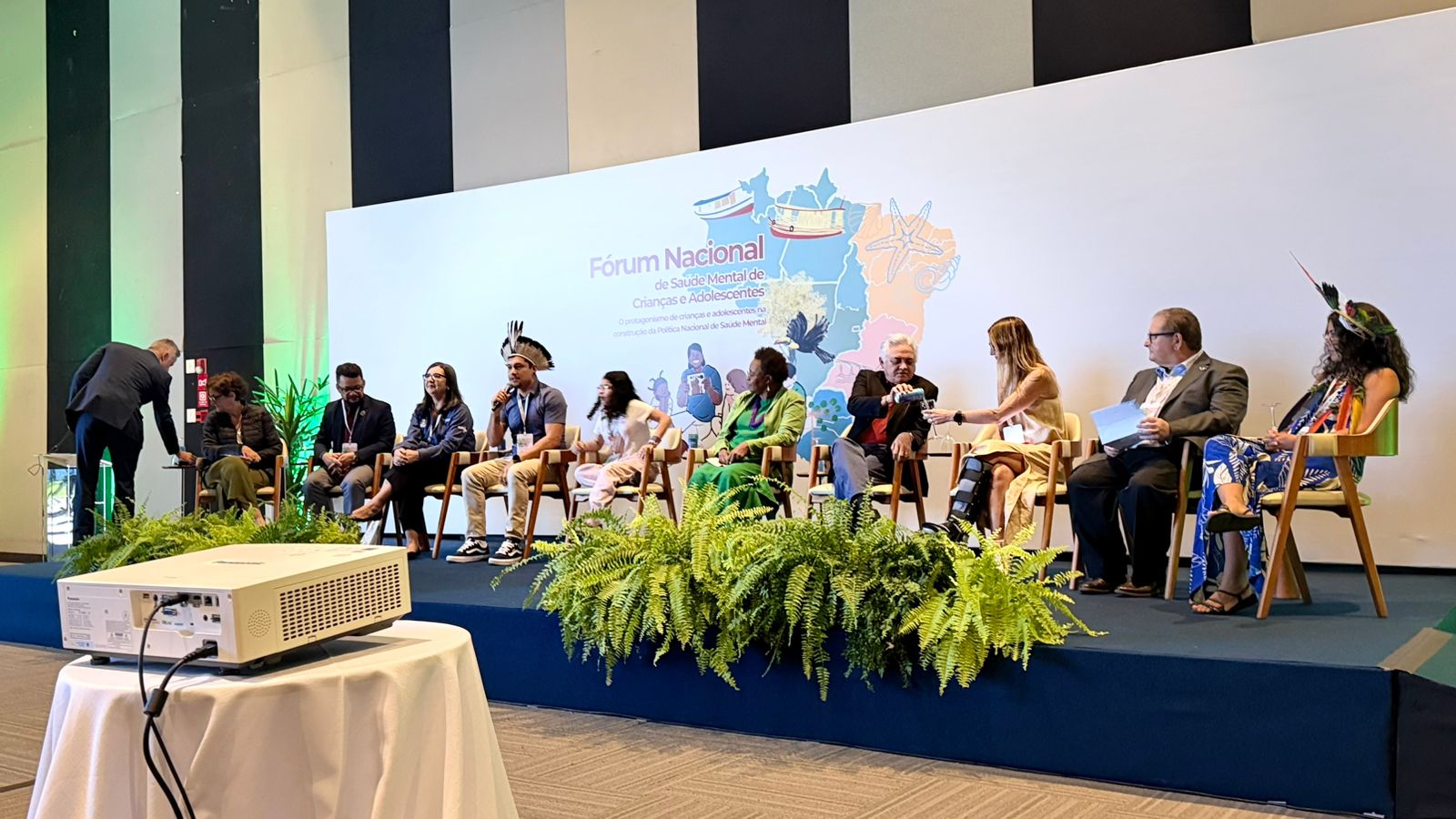 Abraminj marca presença no Fórum Nacional de Saúde Mental de Crianças e Adolescentes